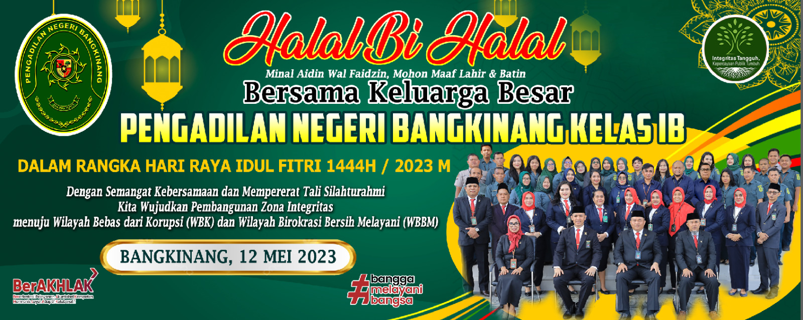 acara halal bi halan pn bangkinang